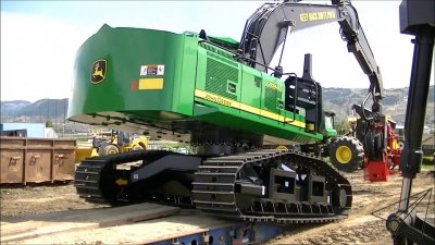 Запчасти гусеничного хода харвестеров John Deere 2154D