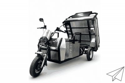 Грузовой трицикл Draxter ТЭГ 500 1кВт оцинкованный